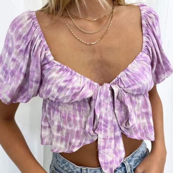isabelles cabinet BFFS lilac top XS/S - Picture 1 of 6